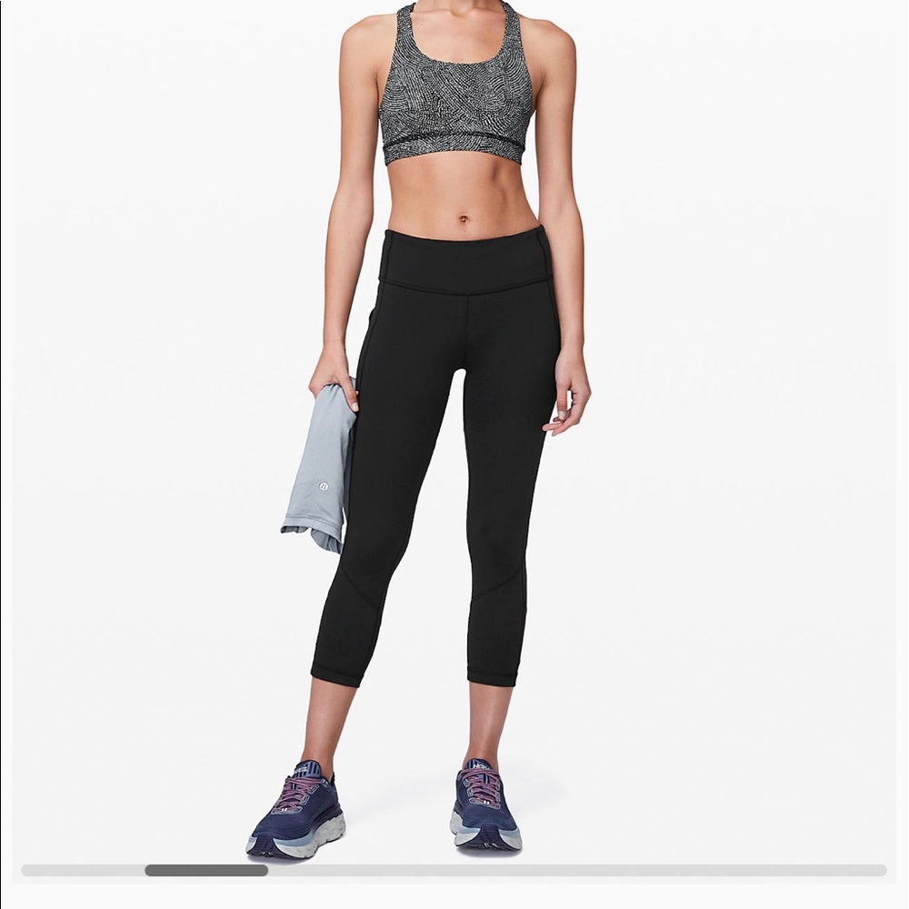 lululemon 3/4 legging (pace)
